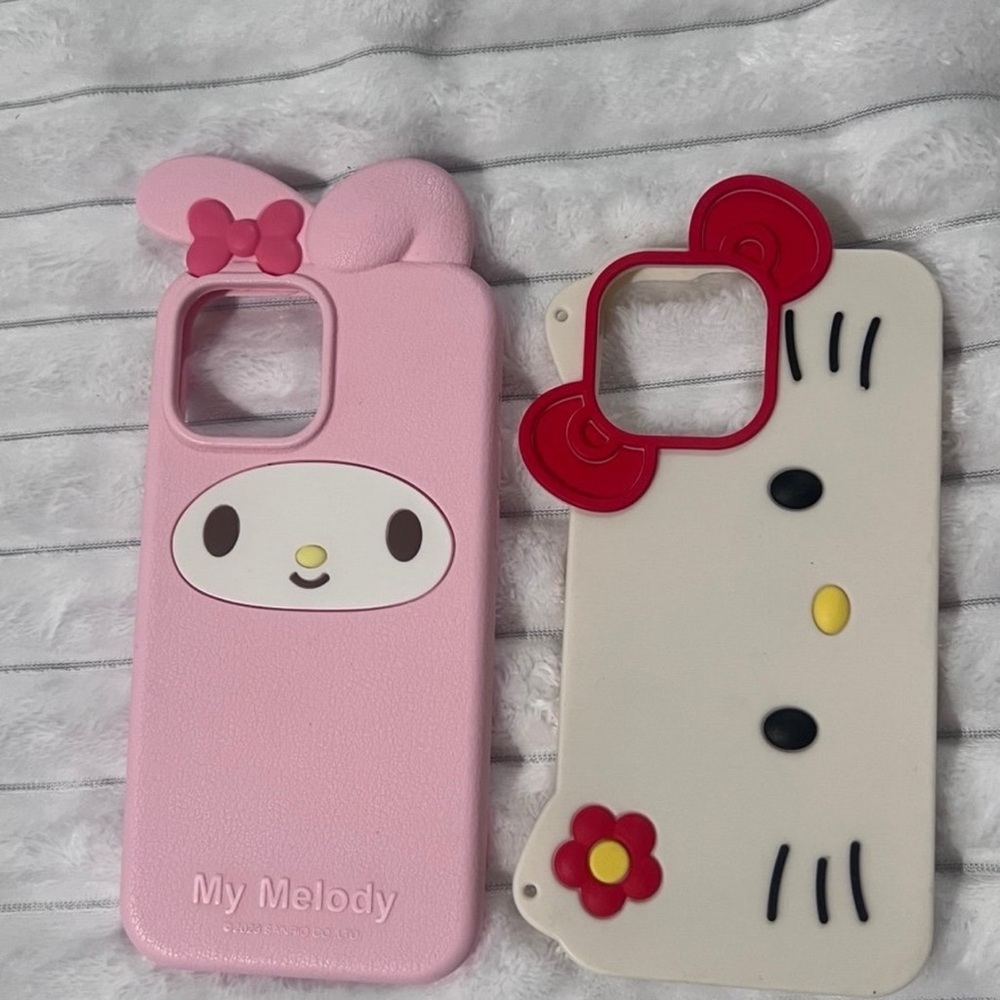 My Melody and Hello Kitty Phone Cases